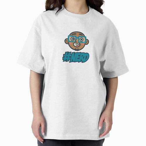 #NERD – Happy Geek Cartoon Face by CanSparkleArt