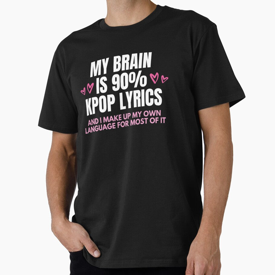 My Brain Is 90% Kpop Lyrics by Hyunnibear