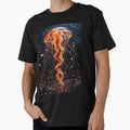 Flaming Jellyfish by Enchanting Art Vista