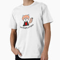Cute Red Panda - Zero Thoughts Just Sippin by ubborn