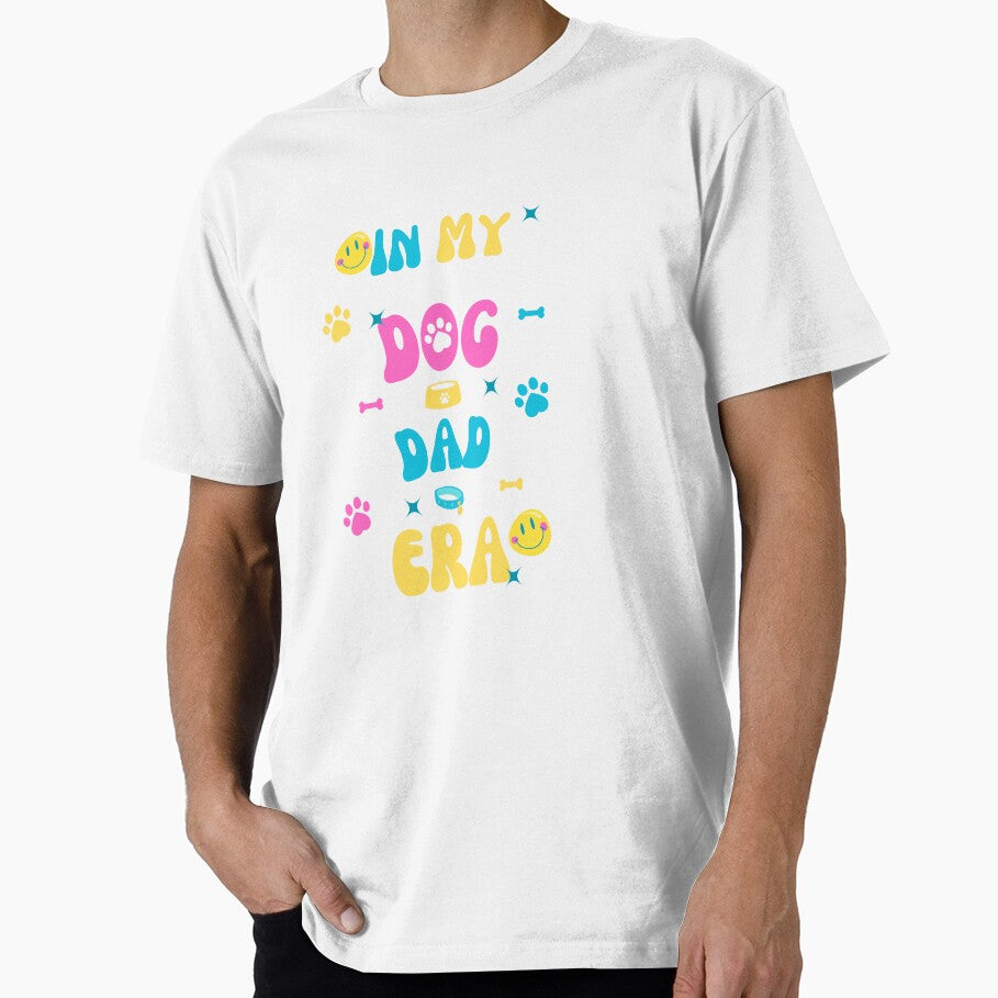 Dog Dad Era-Bright Colors by teesbymcab