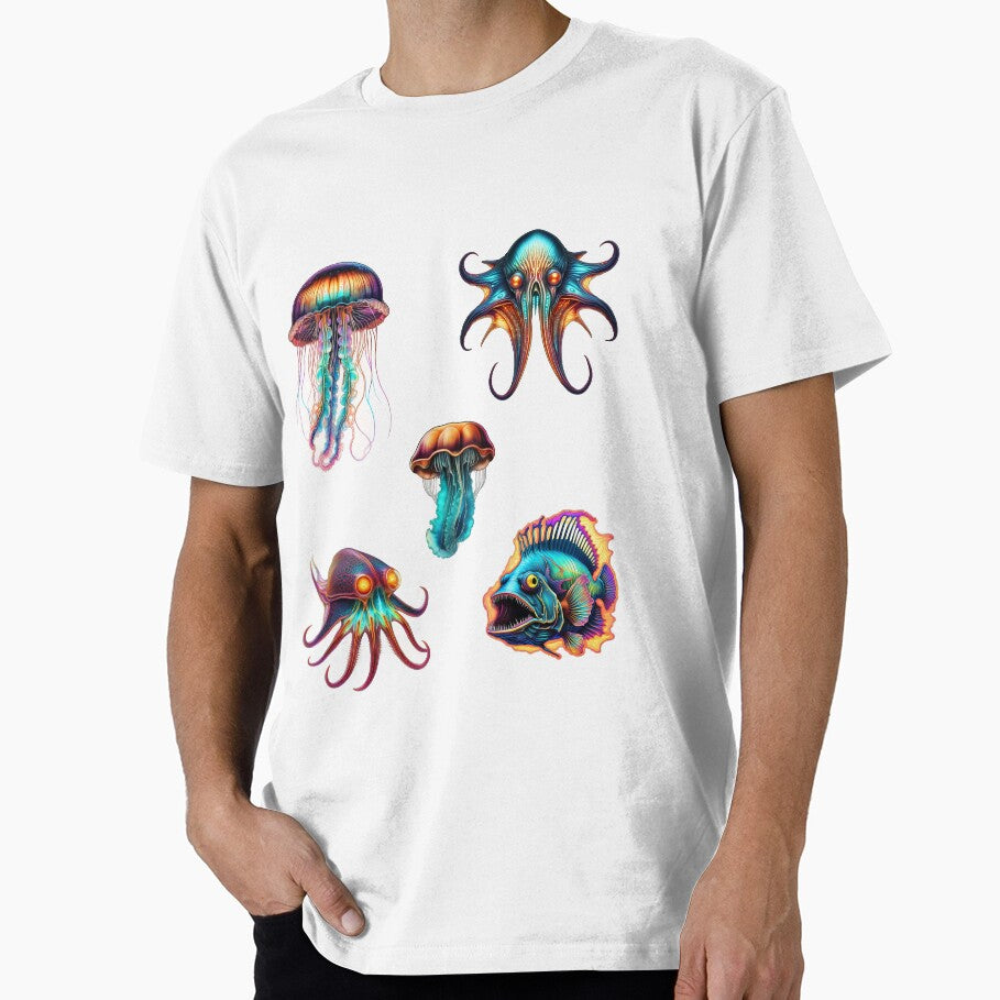 Trippy Bioluminescent Deep Sea Creatures by DreamCraze