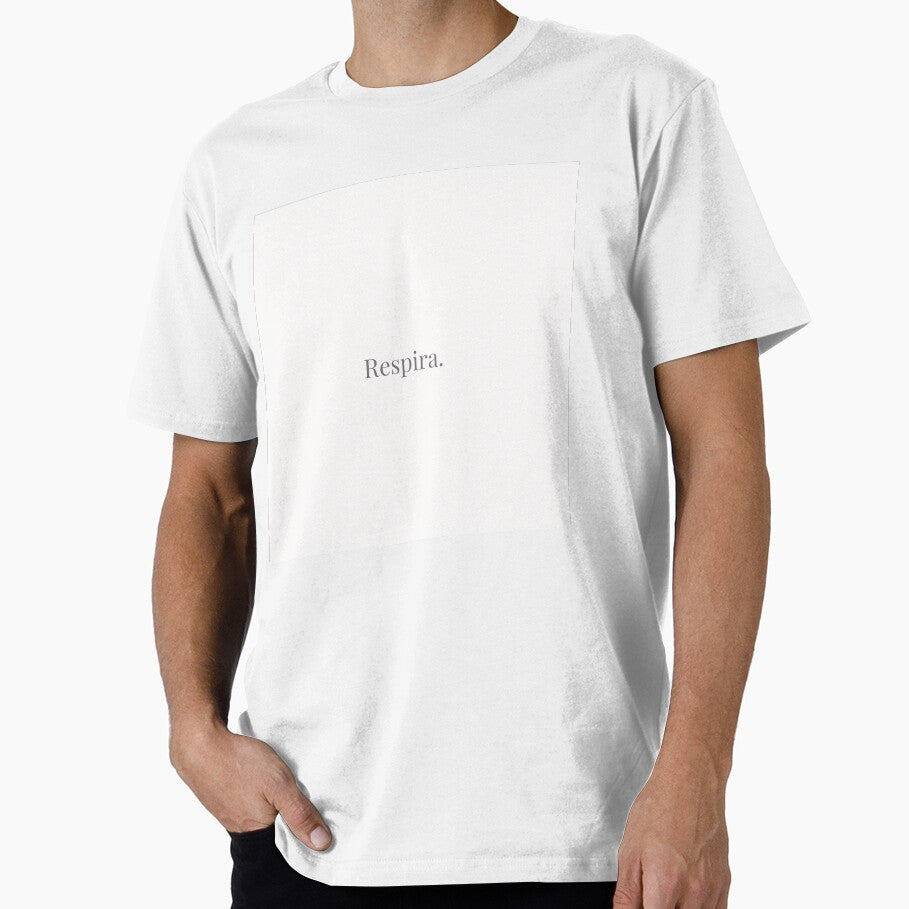 Minimal Spanish Quote - "Respira." by MinimalNotes