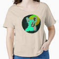 Sphynx Cat Shirt Disco Hairless Cat T Shirt Neon Kitten by cgocgy