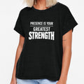Presence Is Your Greatest Strength | Mindfulness Meditation Inspirational Quote by DesignHouse07
