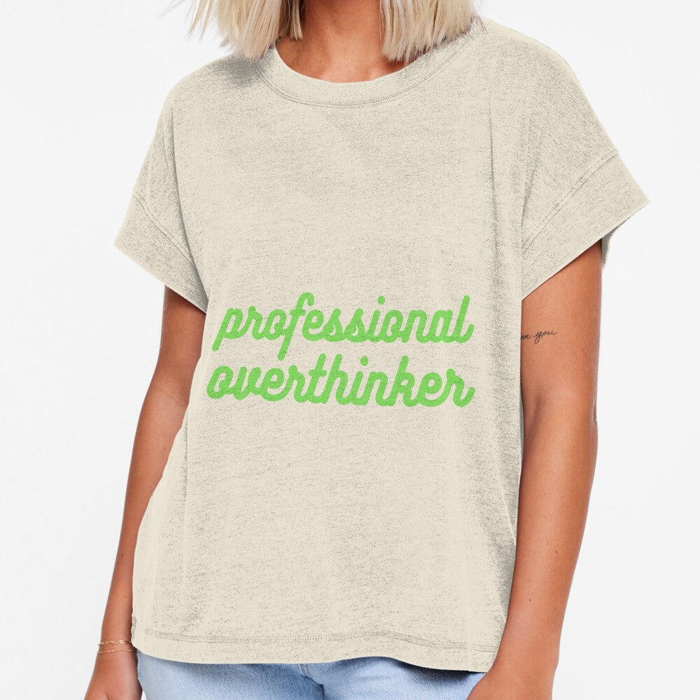 Professional Overthinker Green by CJ Vanderbeek
