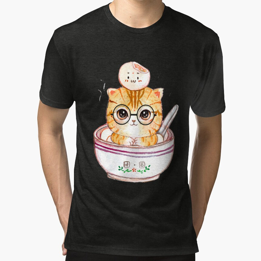 Cat in Dumpling Bowl by IN Tales