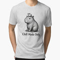 Chill Mode Only Cute Capybara Illustration by KAWAII STUDIO NB
