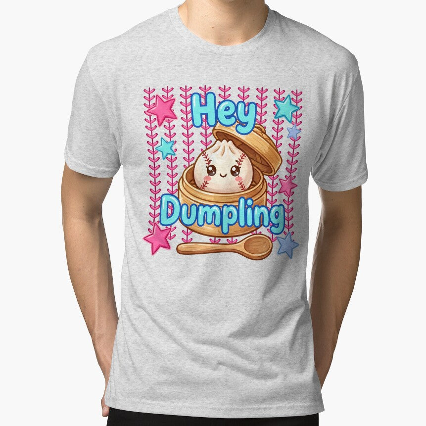Hey Dumpling – Baseball Squishy Kawaii Character by EmeraldeaArt