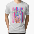 Squishy Life – Glitter Dumpling Squishy Retro Striped Design by EmeraldeaArt