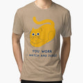 You Work I Watch And Judge - Funny Judging Orange Cat by GenZFashion000