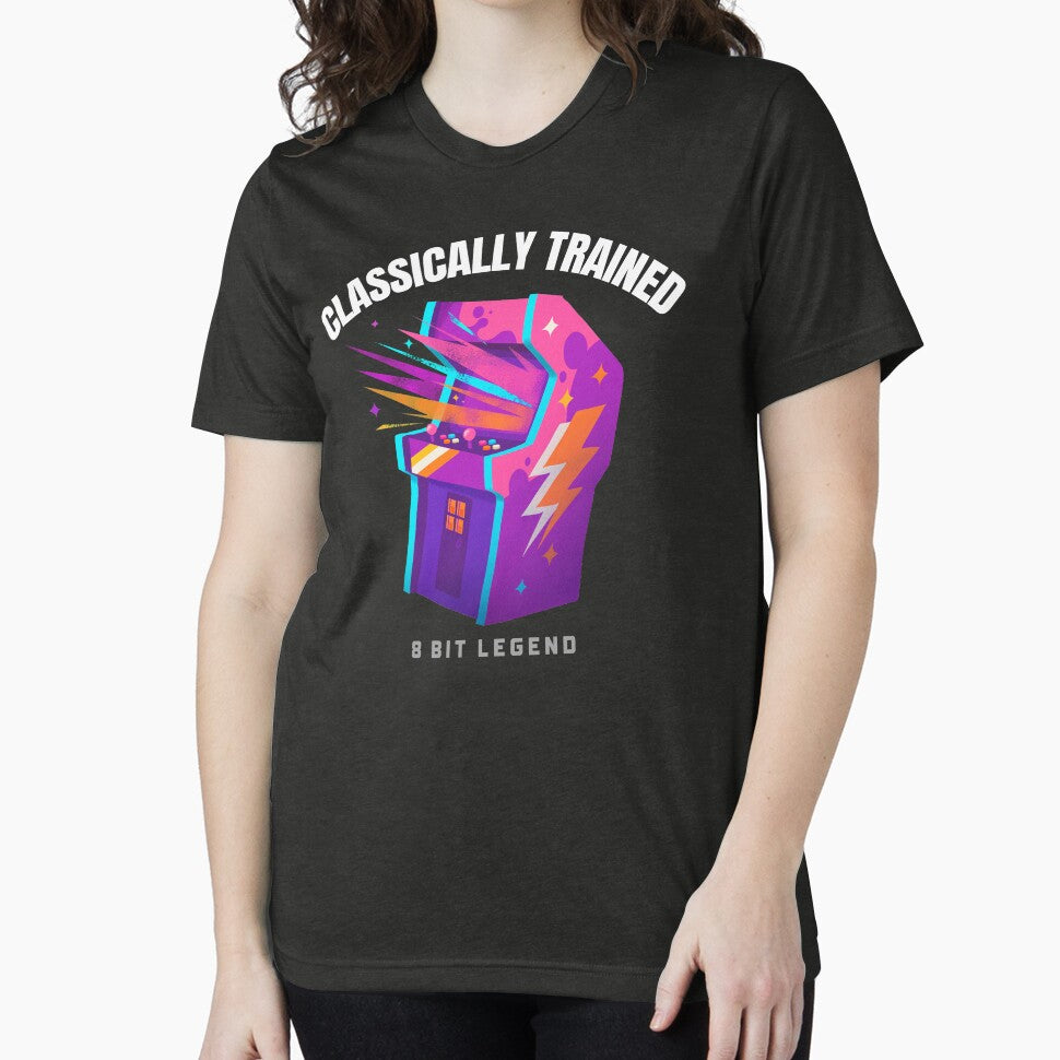 Classically Trained Gamer - 8 BIT LEGEND by Click-Tees