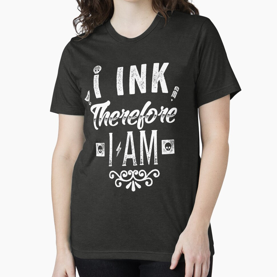 I Ink Therefore I Am Tattoo Artist by zanytee