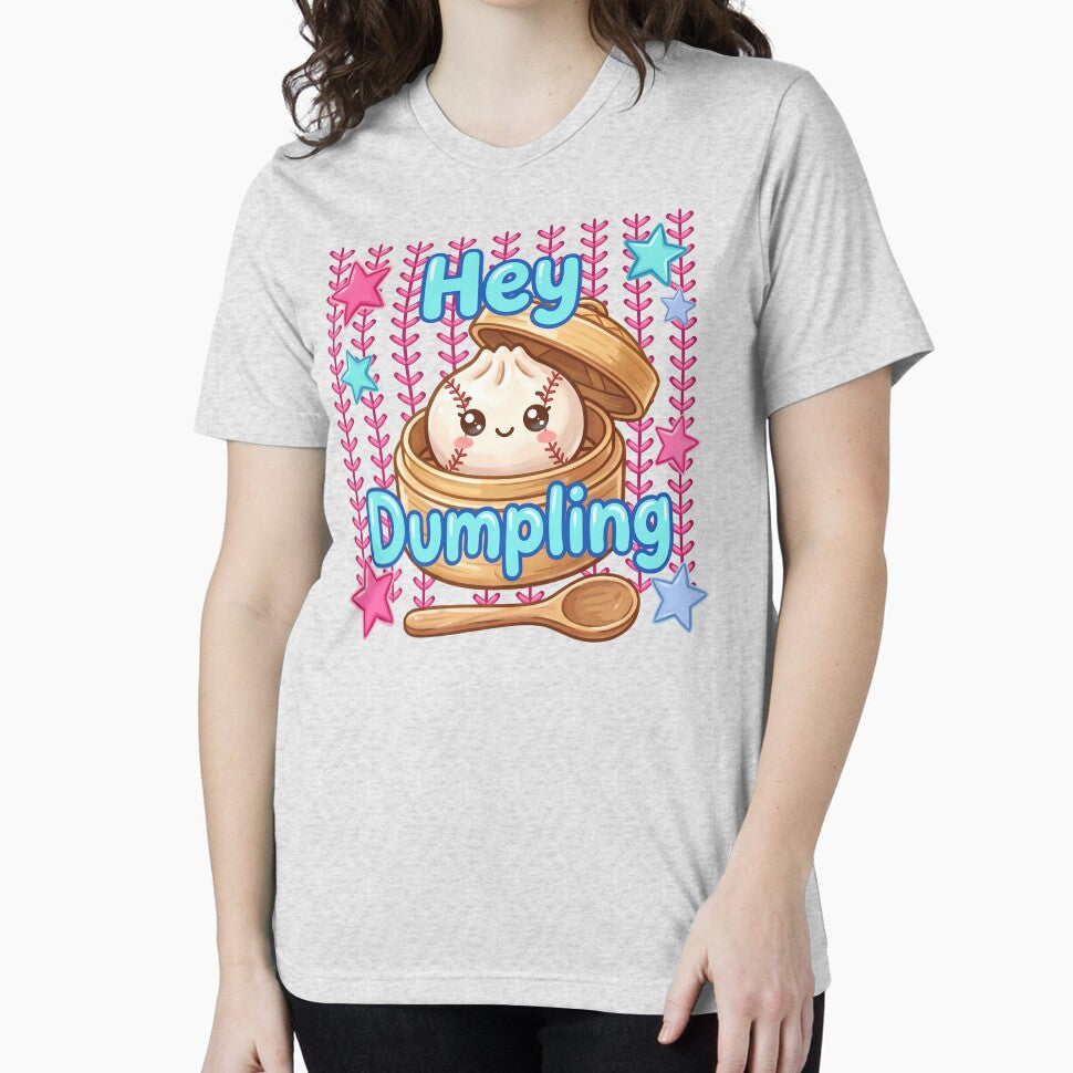 Hey Dumpling – Baseball Squishy Kawaii Character by EmeraldeaArt