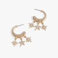 Star Multicharm Hoop Earrings T-Shirts