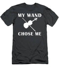 Strings Of Enchantment My Wand Chose Me Violin Funny Tshirt T-Shirt
