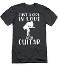 Strumming Serenade Just A Girls Passion For Guitar Melodies T-Shirt