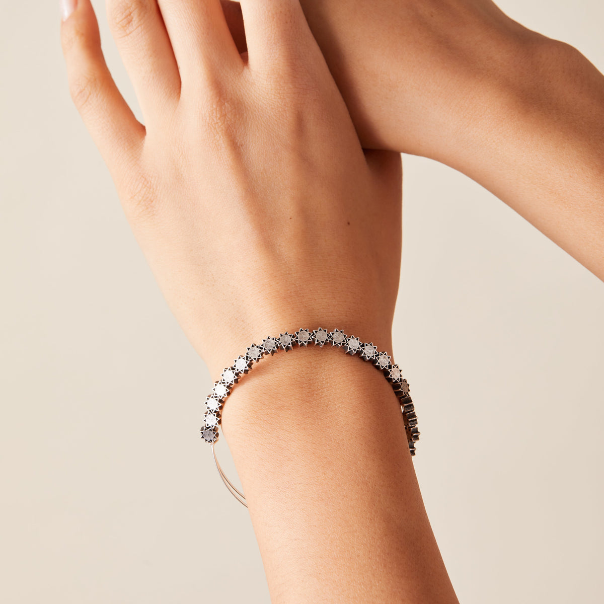 Sun Metal Beaded Bangle T-Shirts