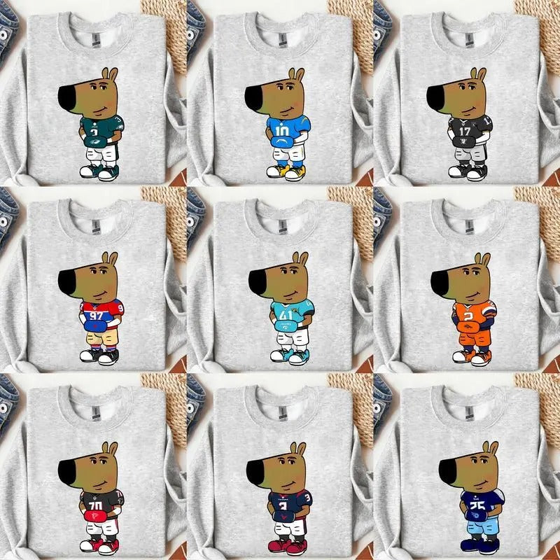 I'M Just Chill Guy Chill Guy Football Sport Grey Football Fan Shirt Football Fan T-Shirts