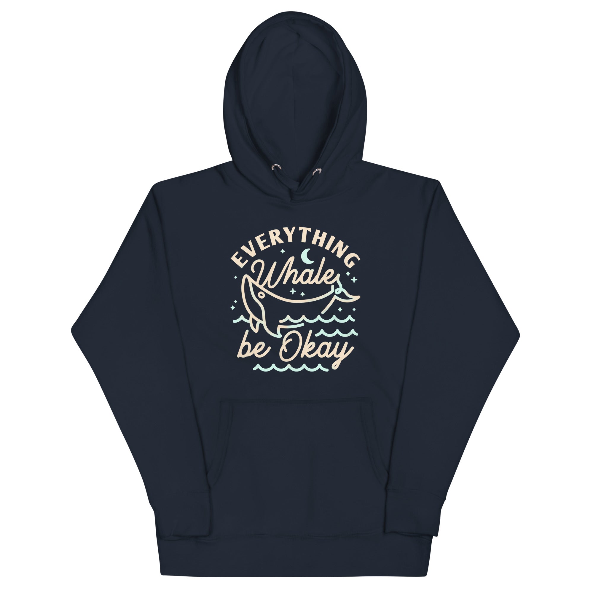 Everything Whale Be Okay Unisex Hoodie