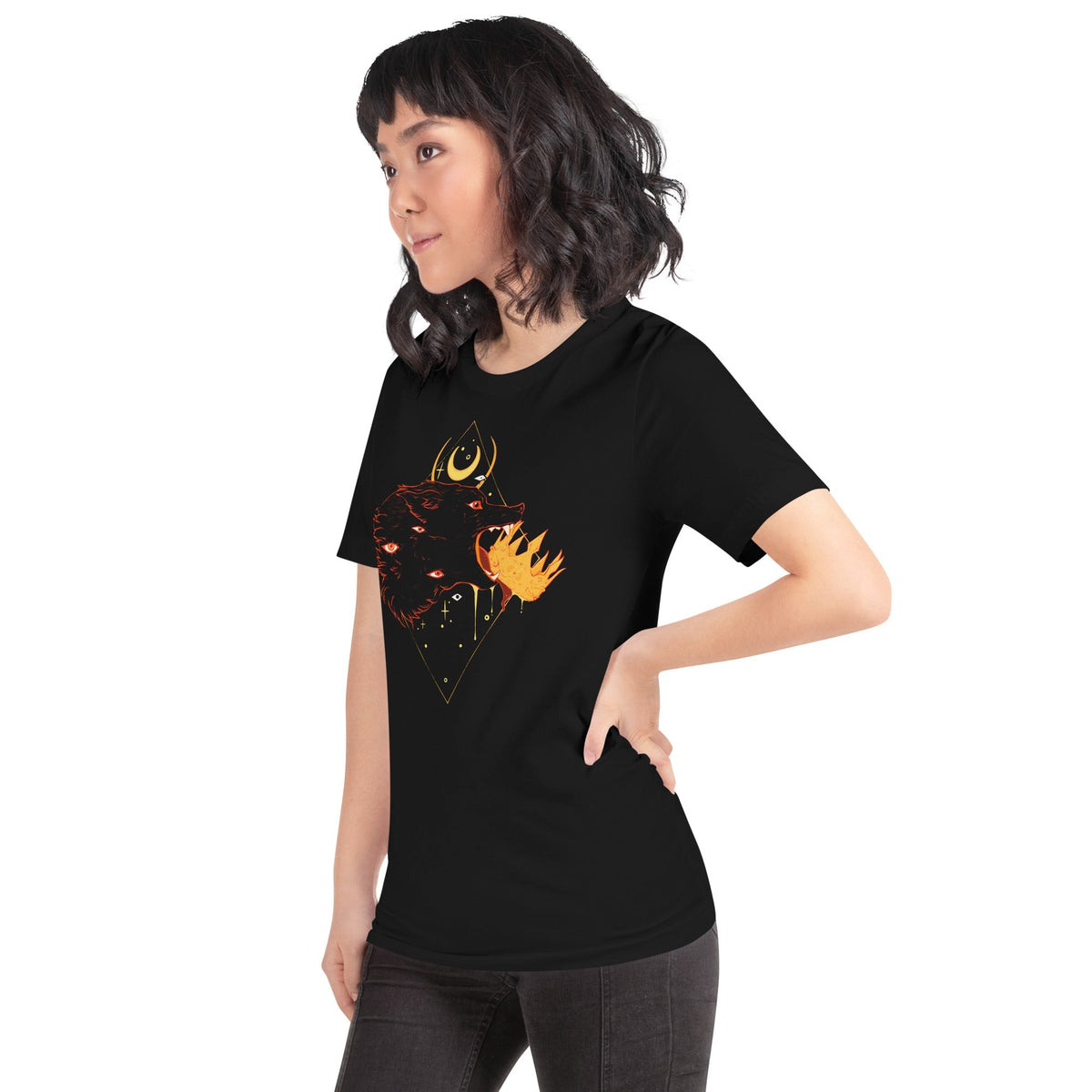No Kings Wolf No Text T-Shirts