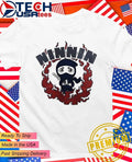 Ninin Ninja chibi flames shirt