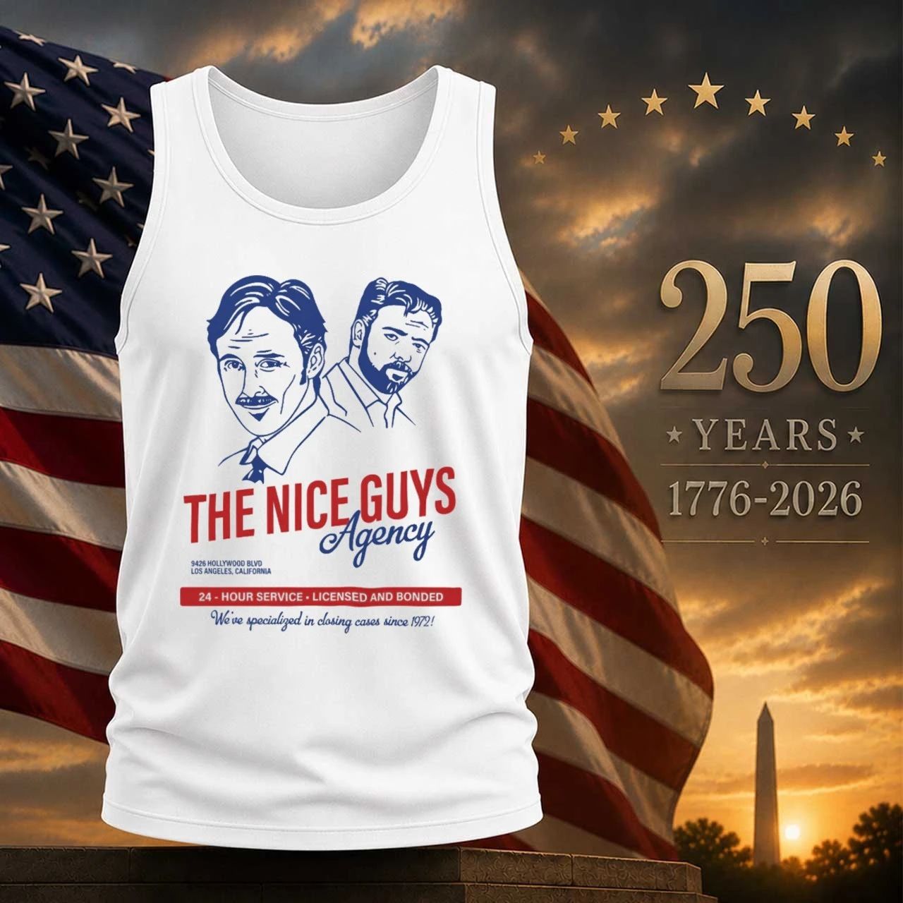 The Nice Guys Agency Graphic Shirt