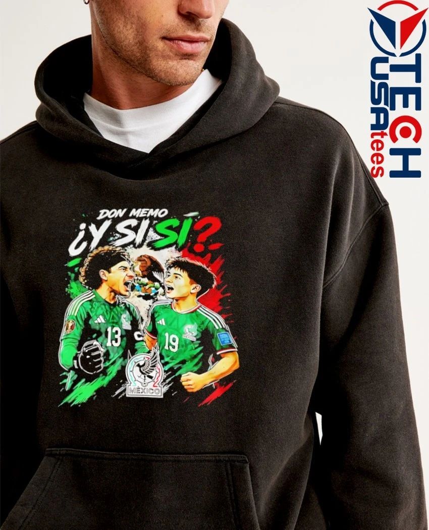 G. Ochoa and Gilberto Mora Mexican Soccer Don Memo shirt
