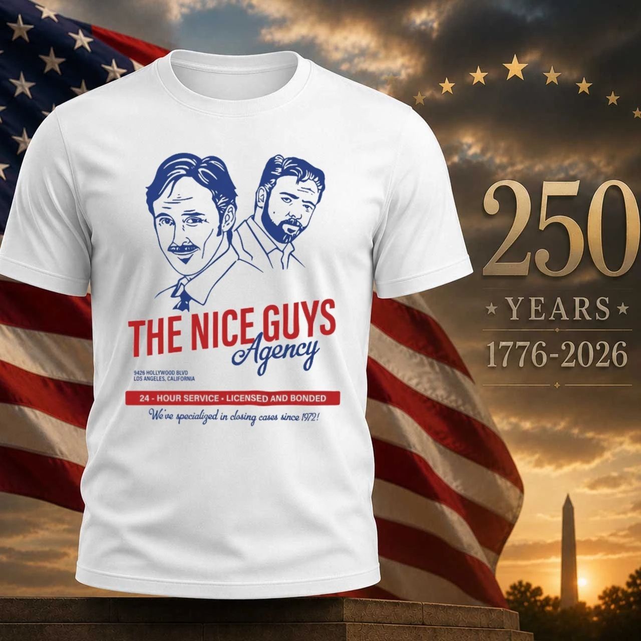 The Nice Guys Agency Graphic Shirt