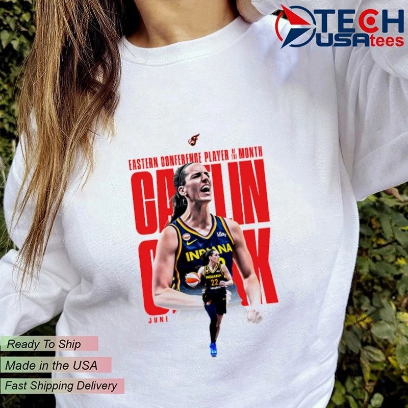 Indiana Fever Caitlin Clark WNBA Eastern Conference Player of the Month for June 2026 shirt