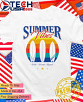 Summer Vibes wake wander repeat shirt