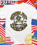 Grateful Dead x Green Bay Packers player skull shirt