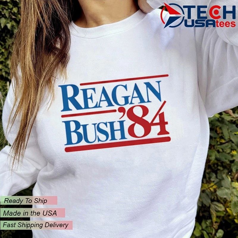 Reagan Bush 1984 Celebrating America’s 250th shirt