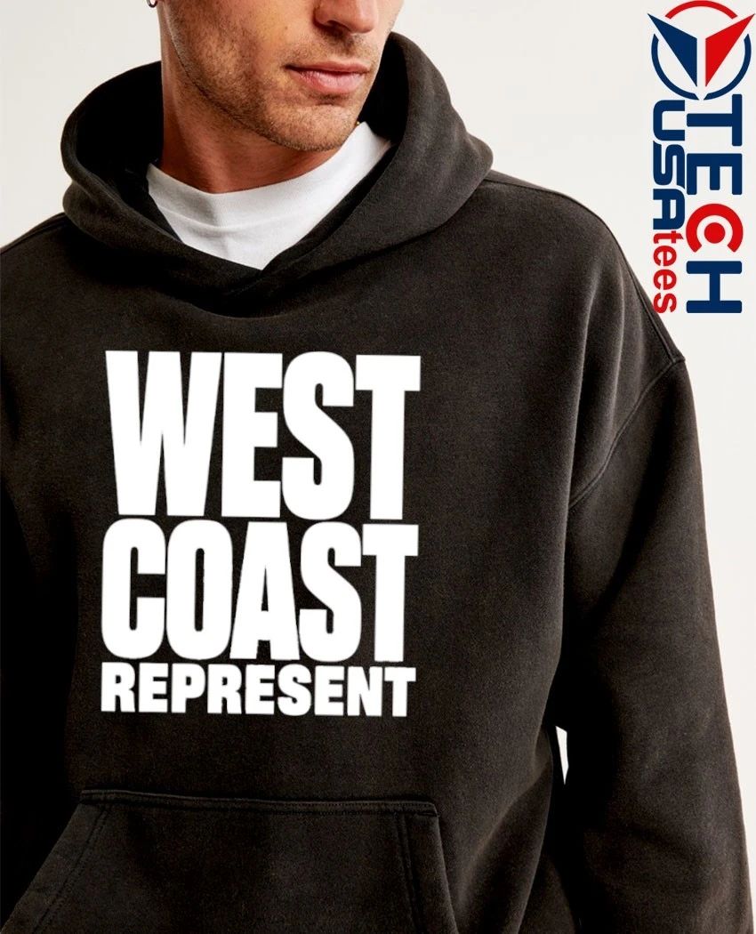 West Coast Represent shirt