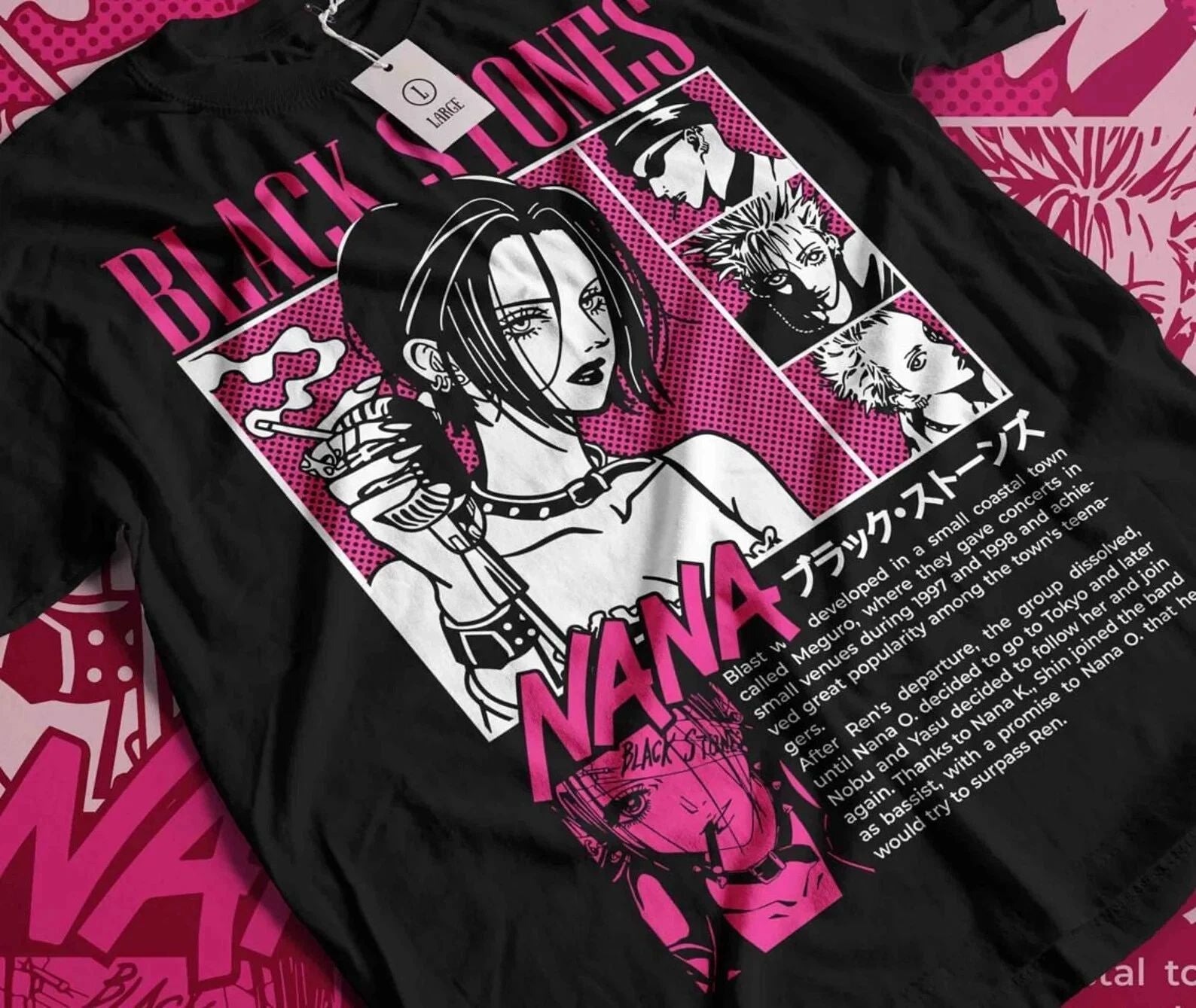 Nana Anime Merch Nana Anime Nana Osaki Manga Tee Unisex T-shirt, Sweatshirt, Hoodie (1)