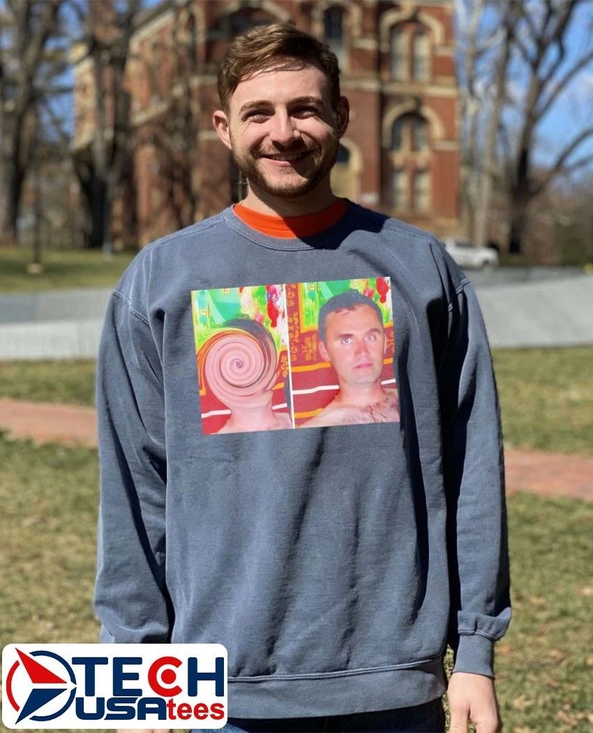 Swirly Kirk Christopher Paul Neil face shirt