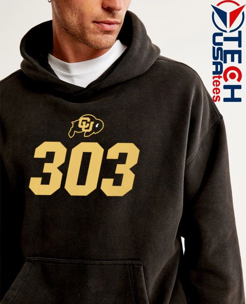 Deion Sanders Colorado Buffaloes Boulder 303 shirt