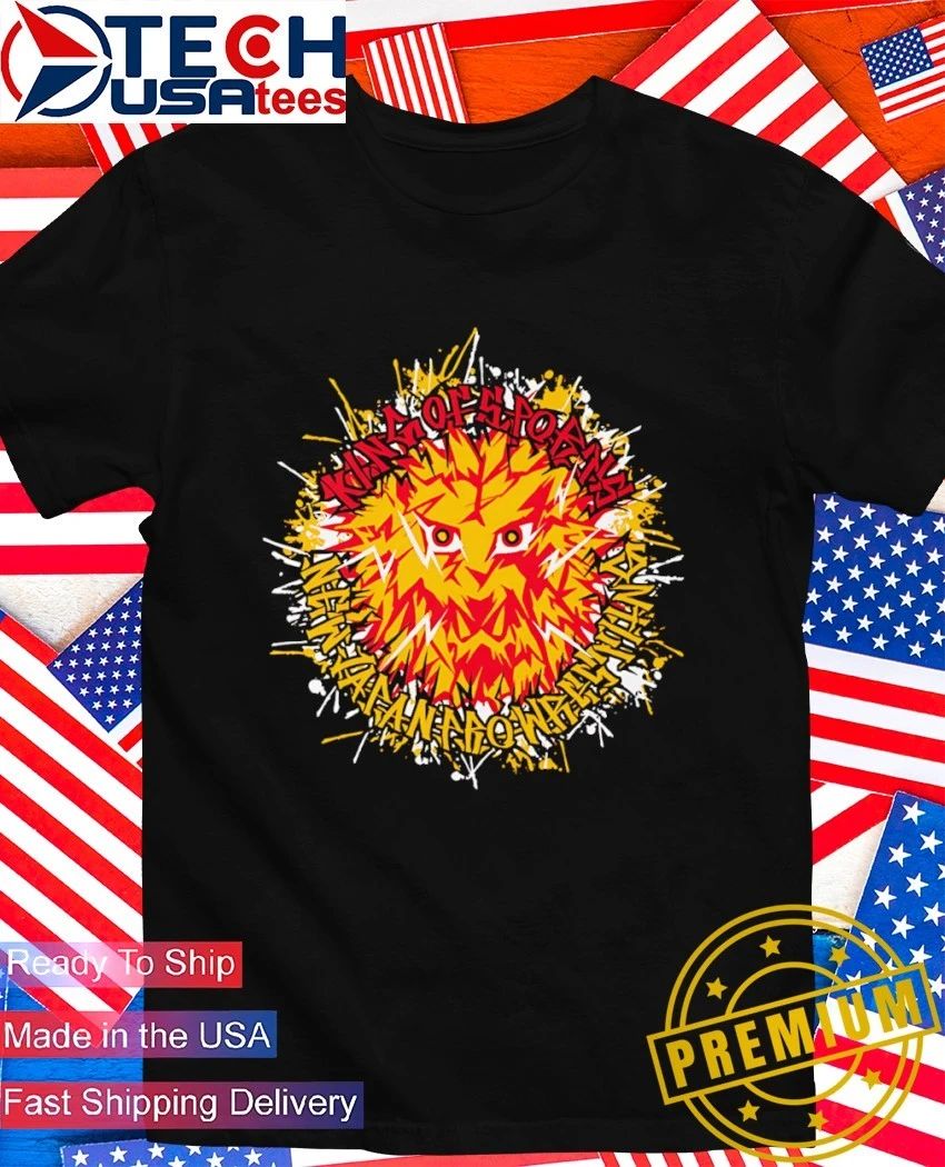 NJPW Lion Mark Dry logo shirt