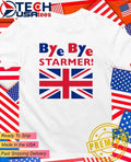 Bye Bye Starmer UK flag shirt
