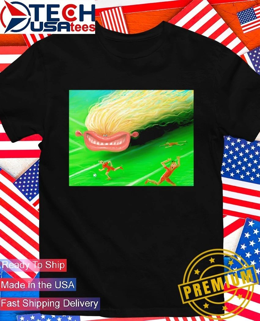 Svetlana Novikova Erling Haaland 2026 World Cup caricature funny shirt