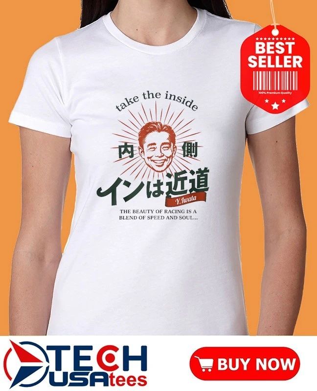 Yasunari Iwata take the inside shirt