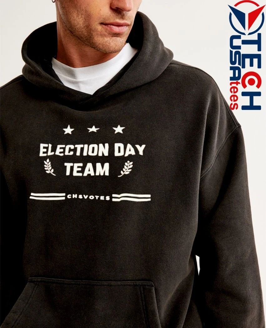 Election Day Team logo CHSVotes shirt