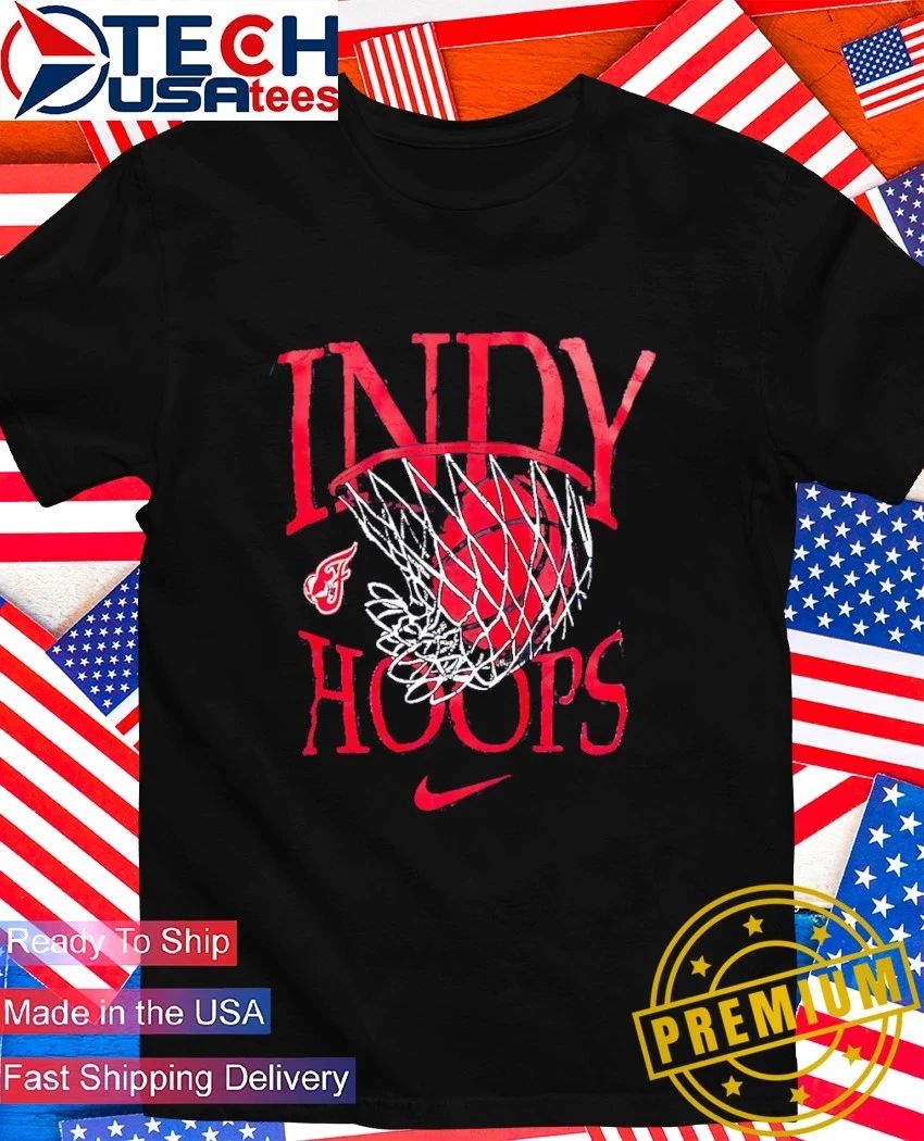 Indiana Fever Basketball Indy Hoops logo shirt