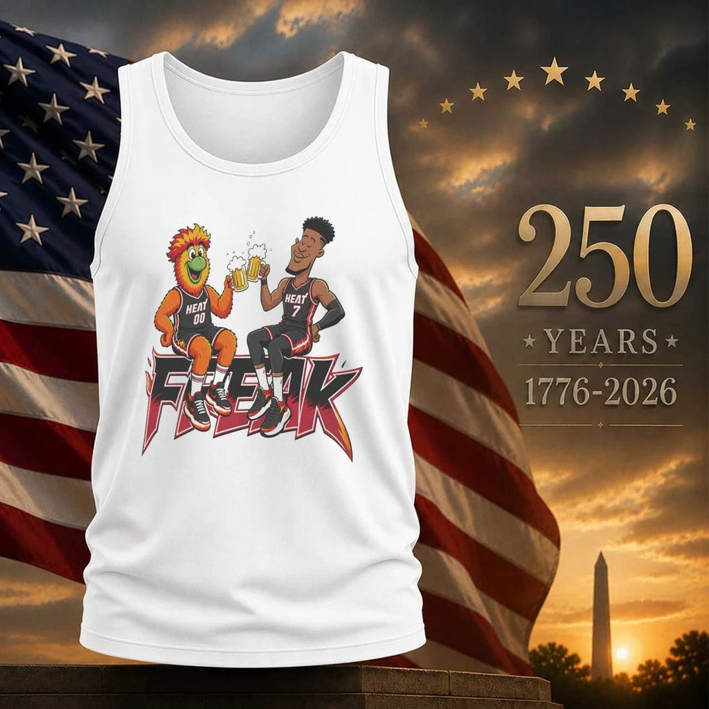 Cheers To The Freak Giannis Miami Heat Burnie Shirt