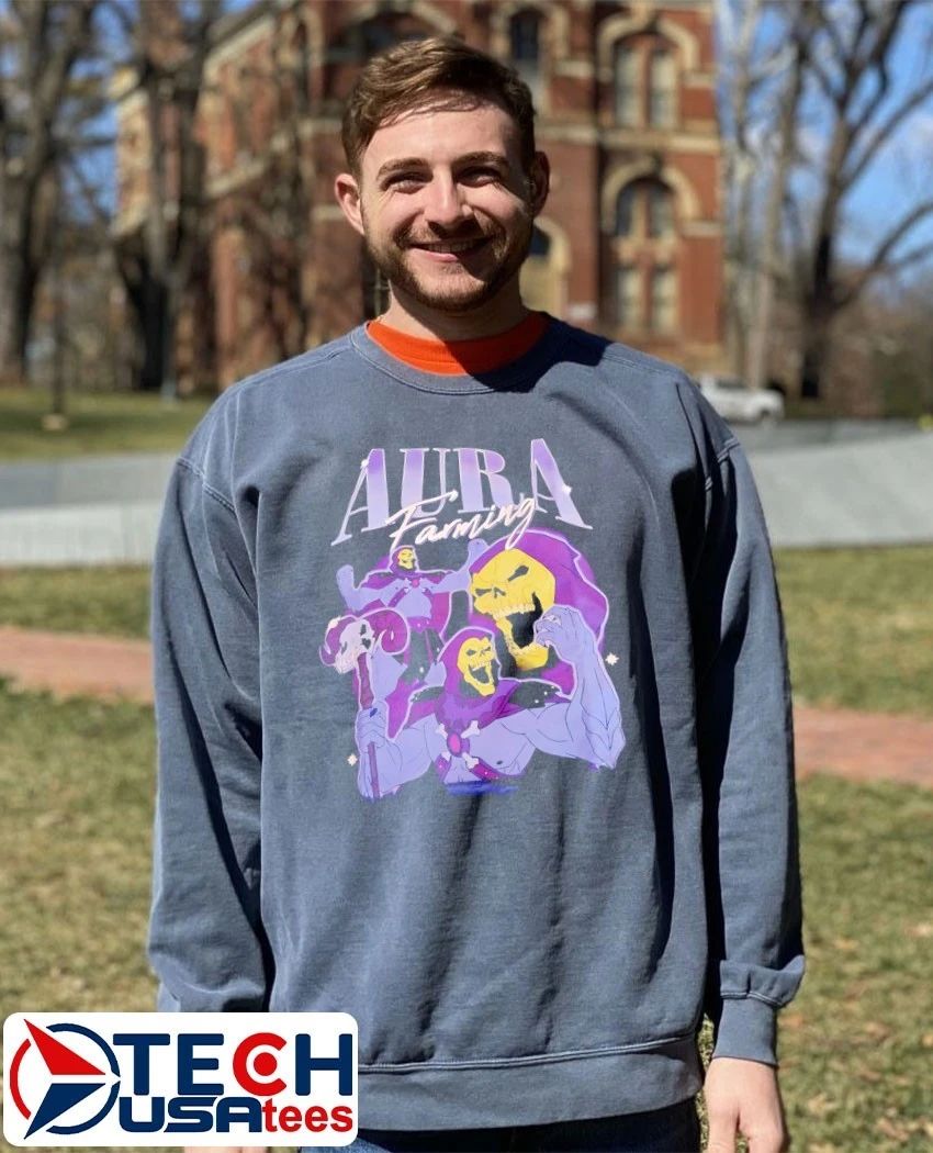 Aura Farming Skeletor Masters of the Universe shirt