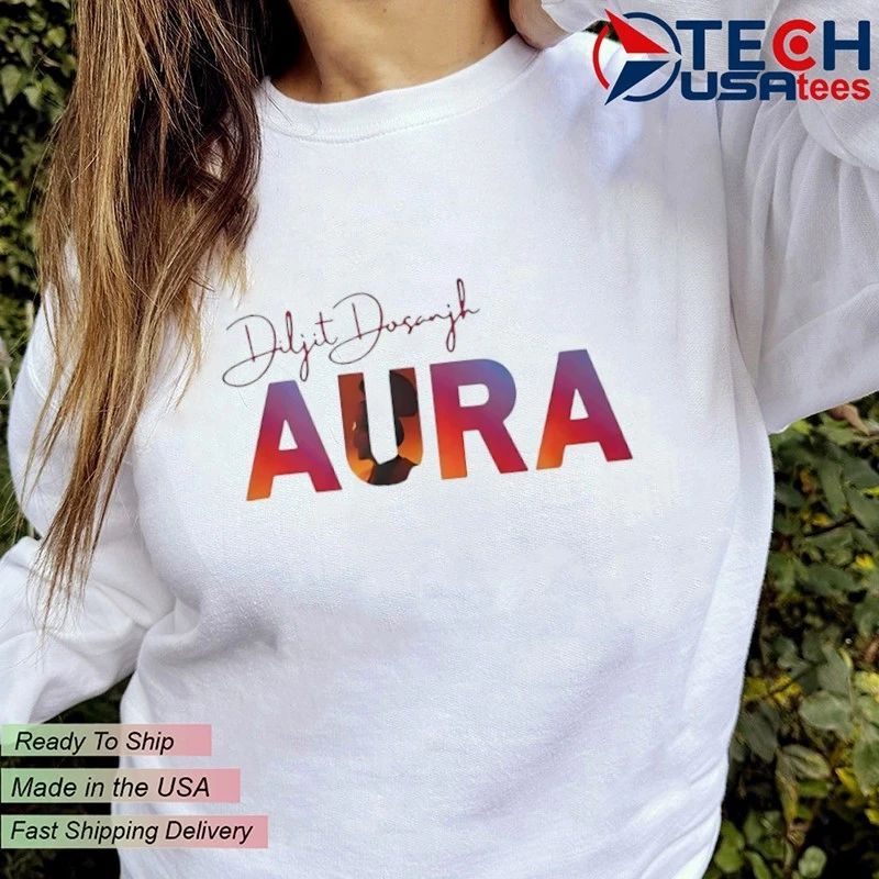 AURA World Tour 2026 Diljit Dosanjh Signature shirt