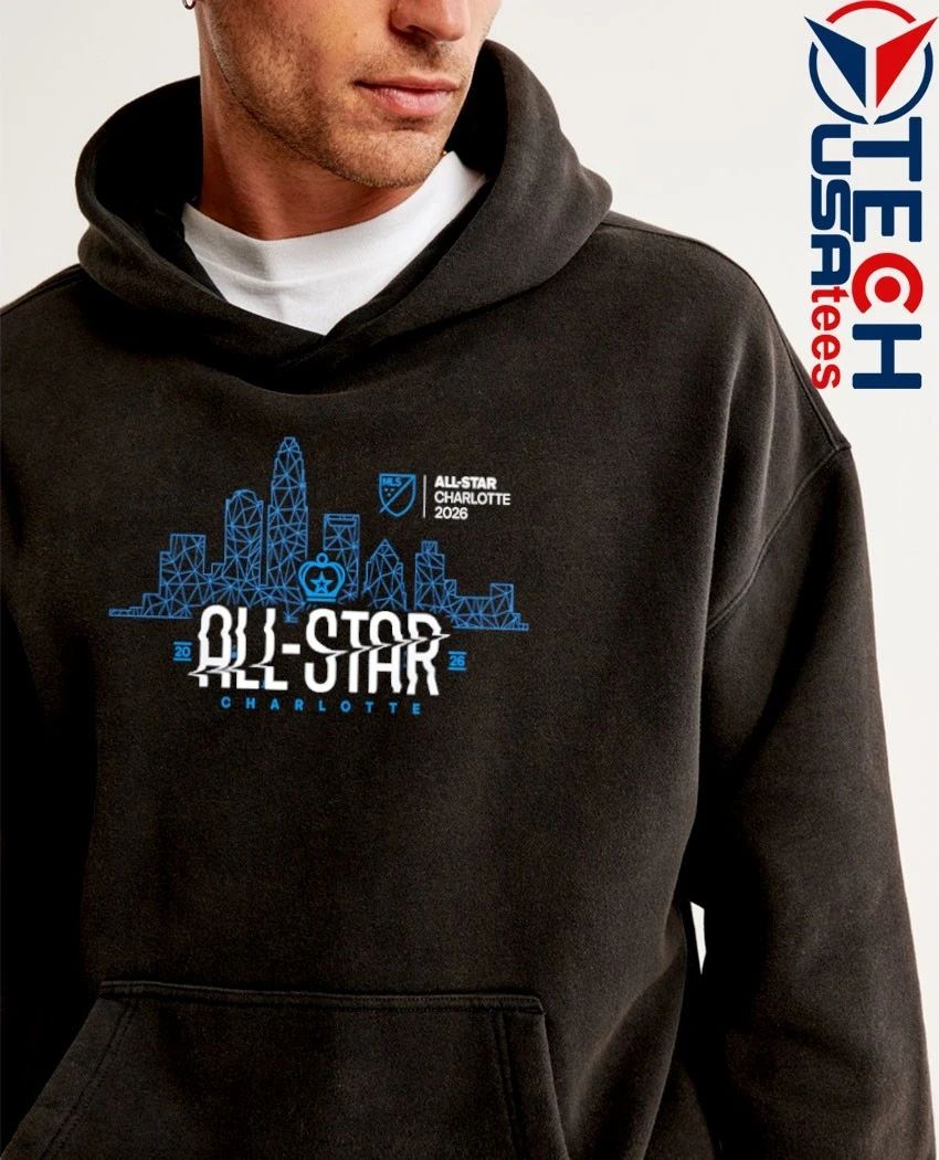 2026 MLS All-Star Game Charlotte skyline shirt