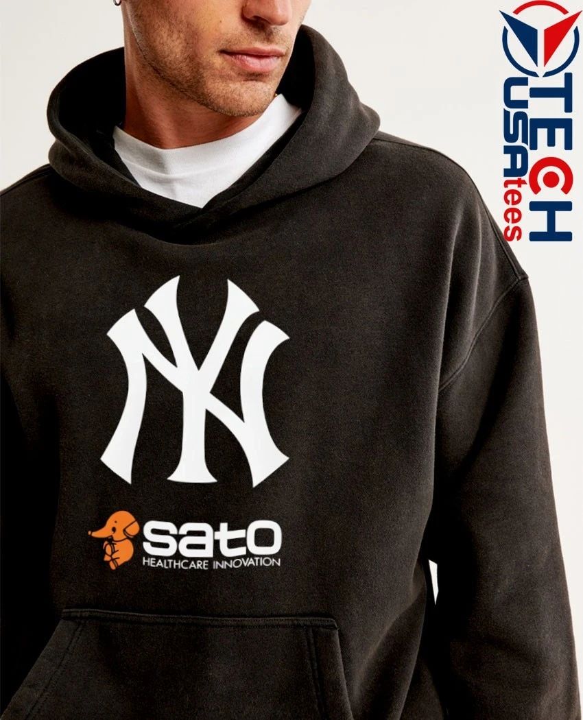 New York Yankees Sato Healthcare Innovation 2026 logo shirt