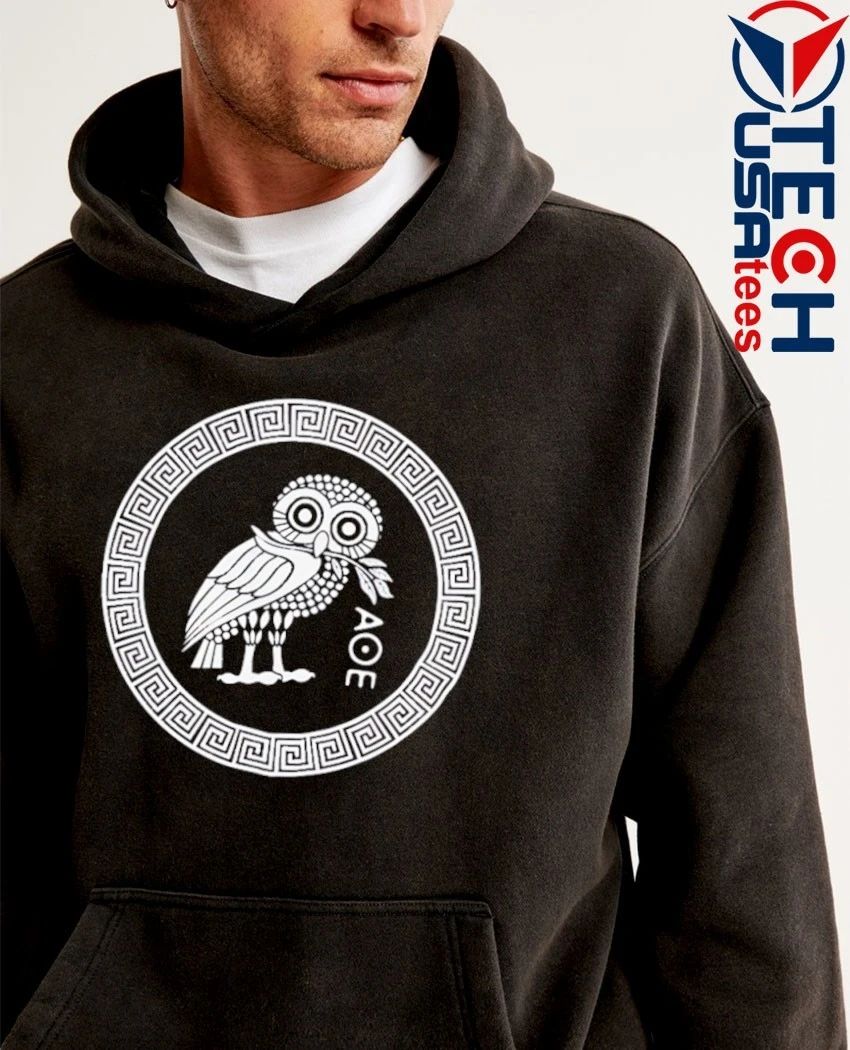 Owl of Athena logo shirt
