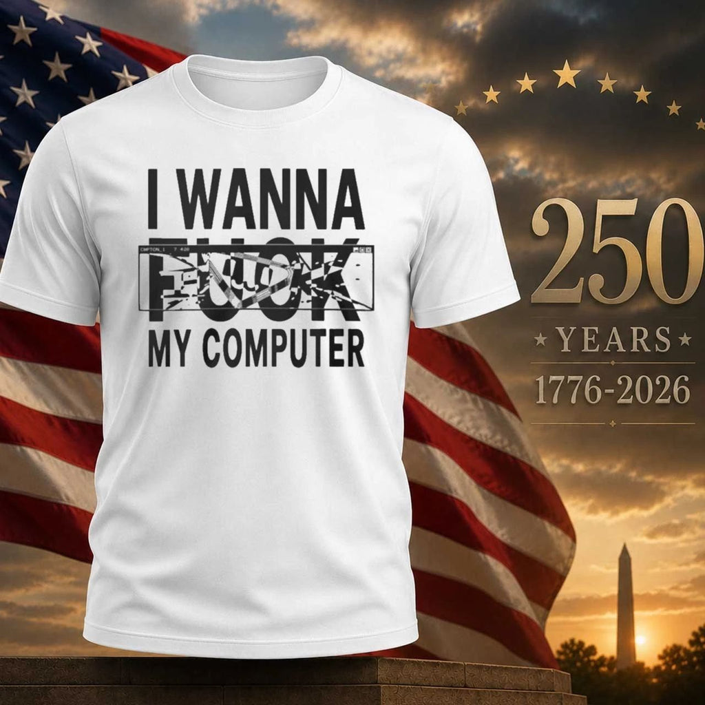 Ninajirachi Merch Dark Crystal V Tour 2026 I Wanna Fuck My Computer Shirt